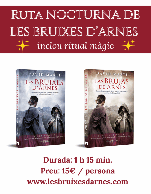 La ruta nocturna de les bruixes d'Arnes (inclou ritual màgic)
